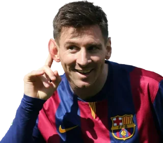 😂-Lionel Messi, Telegram Sticker