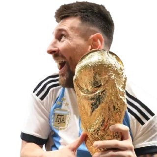 🏆-Lionel Messi, Telegram Sticker