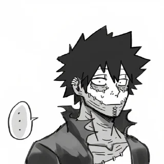 😶-MHA-1 @Toji_sama, Telegram Sticker