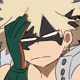 🤦‍♂-MHA-1 @Toji_sama, Telegram Sticker