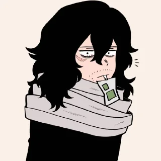 😳-MHA-1 @Toji_sama, Telegram Sticker