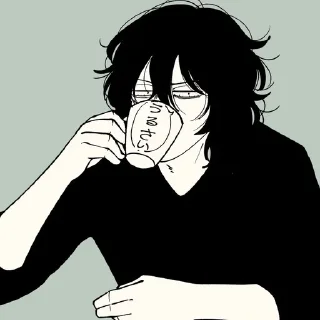 ☕-MHA-1 @Toji_sama, Telegram Sticker