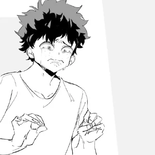 😭-MHA-1 @Toji_sama, Telegram Sticker