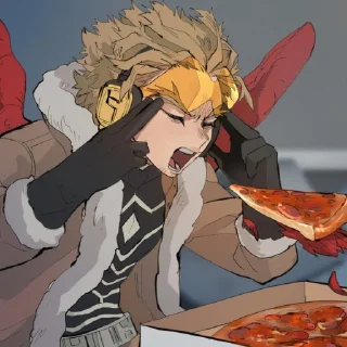 🍕-MHA-1 @Toji_sama, Telegram Sticker