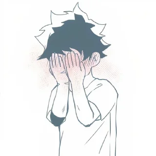 ❤️-MHA-1 @Toji_sama, Telegram Sticker