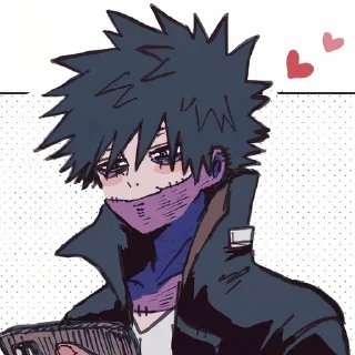 ❤️-MHA-1 @Toji_sama, Telegram Sticker