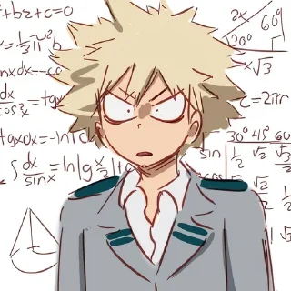 😐-MHA-1 @Toji_sama, Telegram Sticker