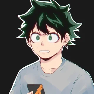 😕-MHA-1 @Toji_sama, Telegram Sticker