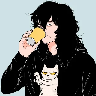 😐-MHA-1 @Toji_sama, Telegram Sticker
