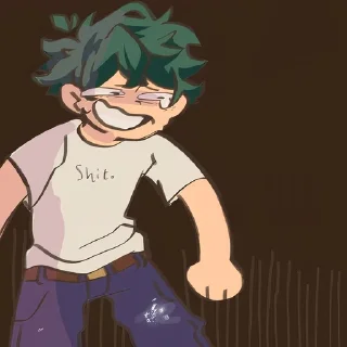 😂-MHA-1 @Toji_sama, Telegram Sticker