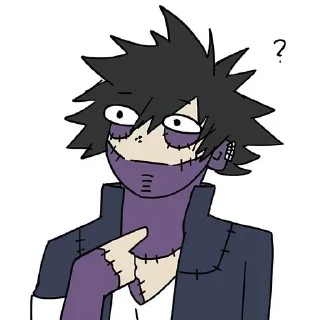 😳-MHA-1 @Toji_sama, Telegram Sticker