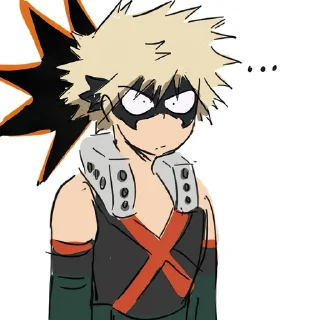 🫥-MHA-1 @Toji_sama, Telegram Sticker