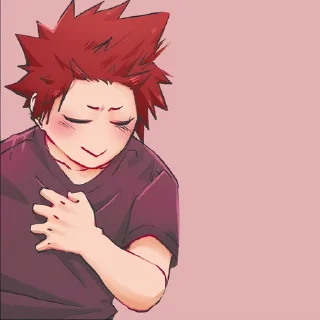 ❤️-MHA-1 @Toji_sama, Telegram Sticker