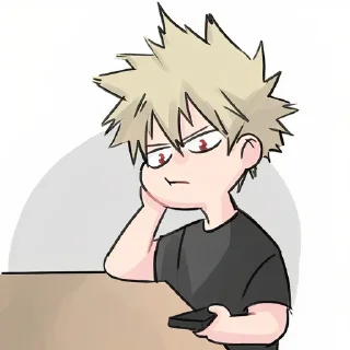 😐-MHA-1 @Toji_sama, Telegram Sticker