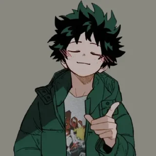 👍-MHA-1 @Toji_sama, Telegram Sticker