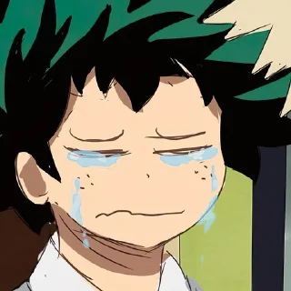 😭-MHA-1 @Toji_sama, Telegram Sticker