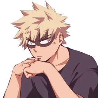 😤-MHA-1 @Toji_sama, Telegram Sticker