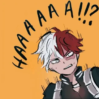 😳-MHA-2 @Toji_sama, Telegram Sticker