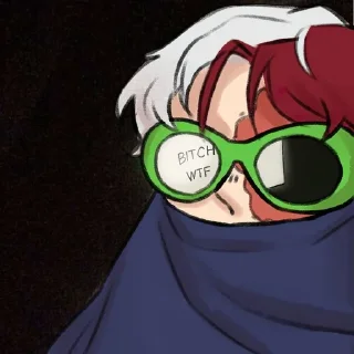 😐-MHA-2 @Toji_sama, Telegram Sticker