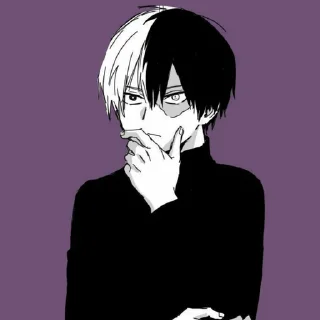 🤔-MHA-2 @Toji_sama, Telegram Sticker