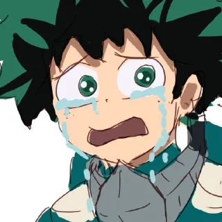 😭-MHA-2 @Toji_sama, Telegram Sticker
