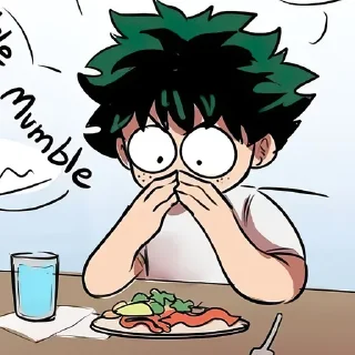 😑-MHA-2 @Toji_sama, Telegram Sticker