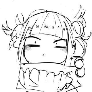 😐-MHA-2 @Toji_sama, Telegram Sticker