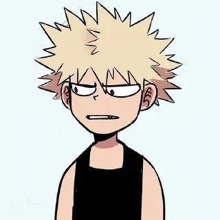 😕-MHA-2 @Toji_sama, Telegram Sticker