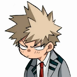 😒-MHA-2 @Toji_sama, Telegram Sticker