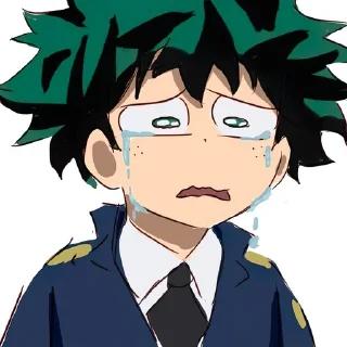 😭-MHA-2 @Toji_sama, Telegram Sticker