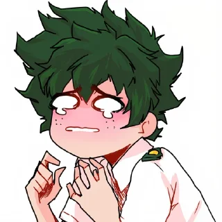 😭-MHA-2 @Toji_sama, Telegram Sticker