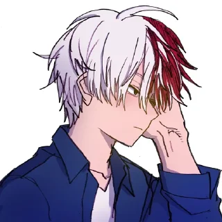 😐-MHA-2 @Toji_sama, Telegram Sticker