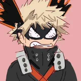 🤬-MHA-2 @Toji_sama, Telegram Sticker