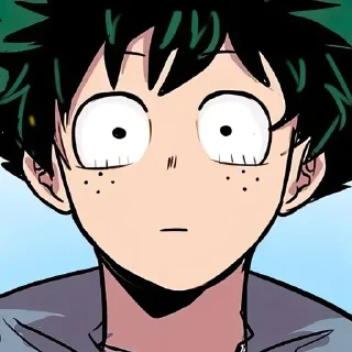 😐-MHA-2 @Toji_sama, Telegram Sticker