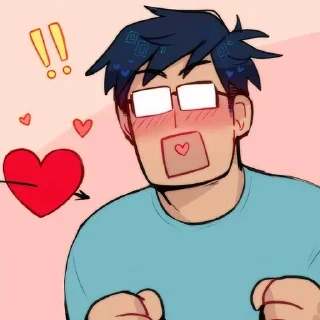 😍-MHA-2 @Toji_sama, Telegram Sticker