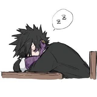 😴-MHA-2 @Toji_sama, Telegram Sticker