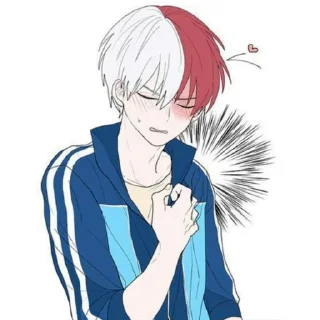 ❤️-MHA-2 @Toji_sama, Telegram Sticker