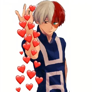 ❤️-MHA-2 @Toji_sama, Telegram Sticker