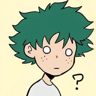 😶-MHA-2 @Toji_sama, Telegram Sticker