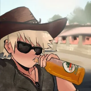 🍾-MHA-2 @Toji_sama, Telegram Sticker