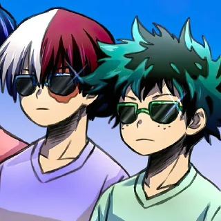 😎-MHA-2 @Toji_sama, Telegram Sticker