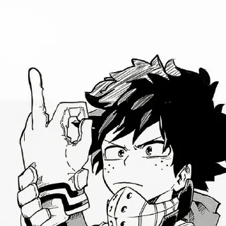 🖕-MHA-2 @Toji_sama, Telegram Sticker