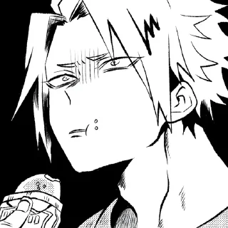 🤨-MHA-2 @Toji_sama, Telegram Sticker