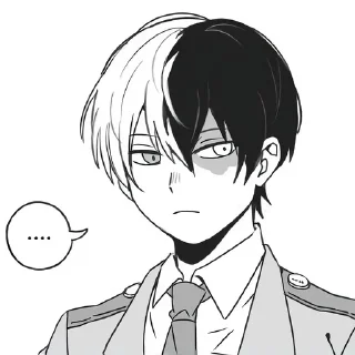 😐-MHA-2 @Toji_sama, Telegram Sticker