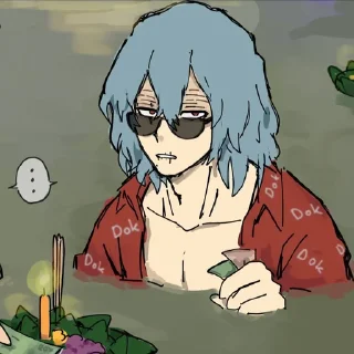 😐-MHA-2 @Toji_sama, Telegram Sticker