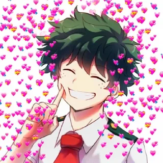 ❤️-MHA-2 @Toji_sama, Telegram Sticker