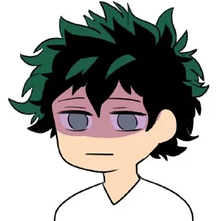 😐-MHA-2 @Toji_sama, Telegram Sticker
