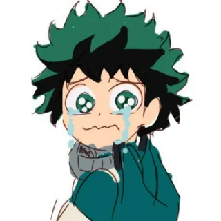 😭-MHA-2 @Toji_sama, Telegram Sticker