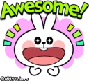 😍-Spoiled Rabbit Useful Talk, Telegram Sticker