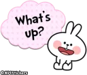 😃-Spoiled Rabbit Useful Talk, Telegram Sticker